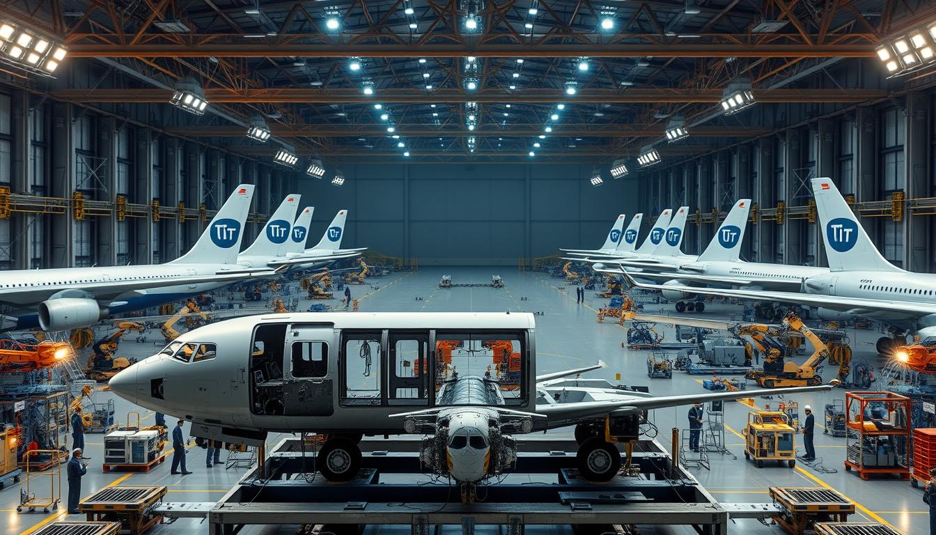 Aircraft production challenges