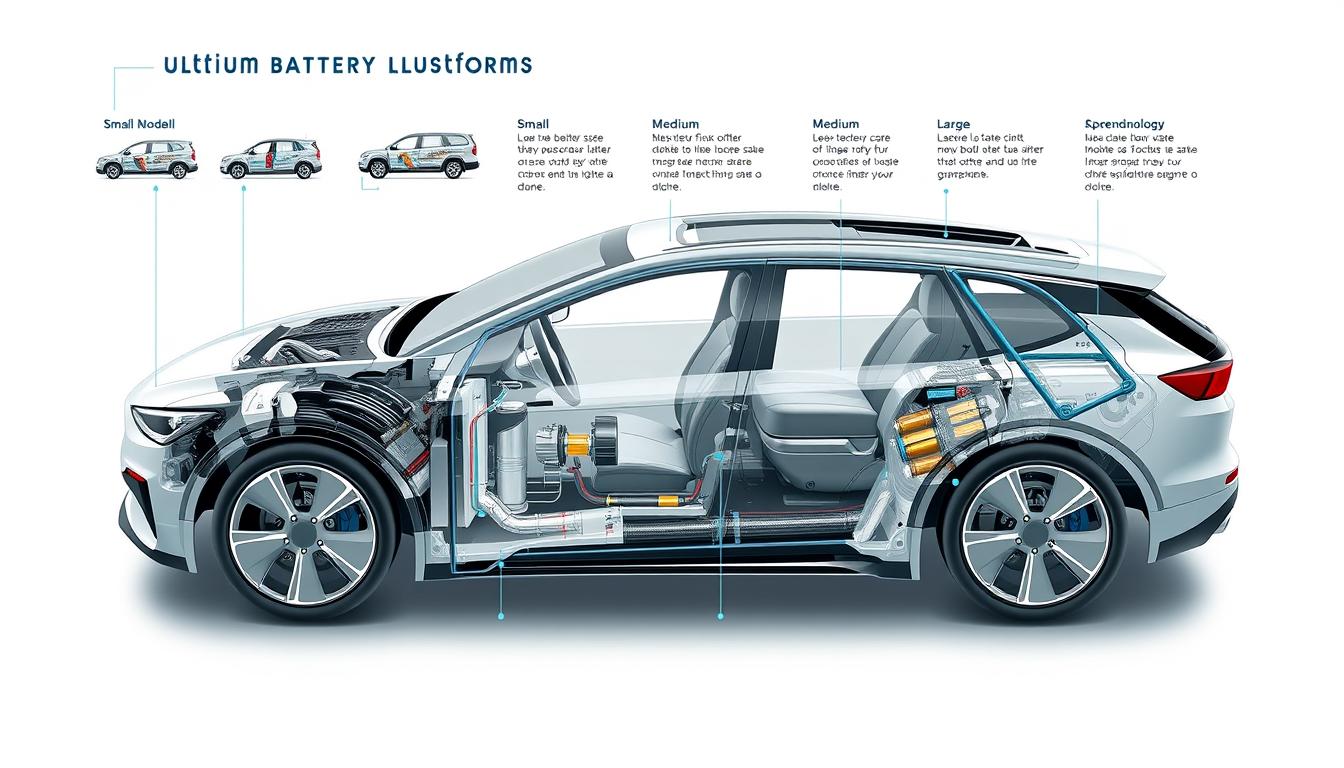 General Motors' Ultium battery platform showing scalable design across vehicle segments General Motors' Ultium battery platform showing scalable design across vehicle segments
