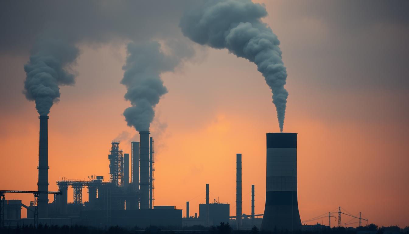 Industrial carbon emissions comparison
