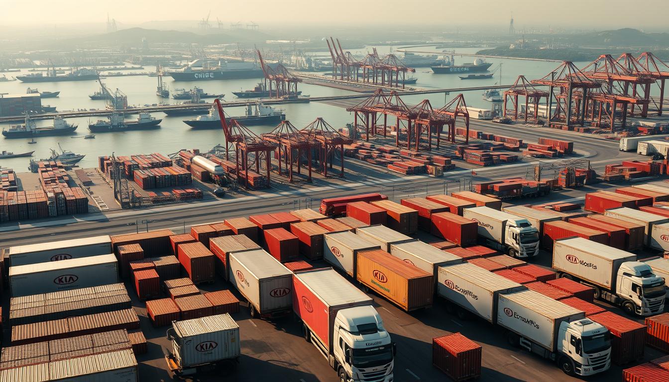 Kia global supply chain