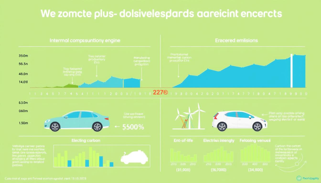 Lifecycle carbon emissions comparison between internal combustion and electric vehicles Lifecycle carbon emissions comparison between internal combustion and electric vehicles