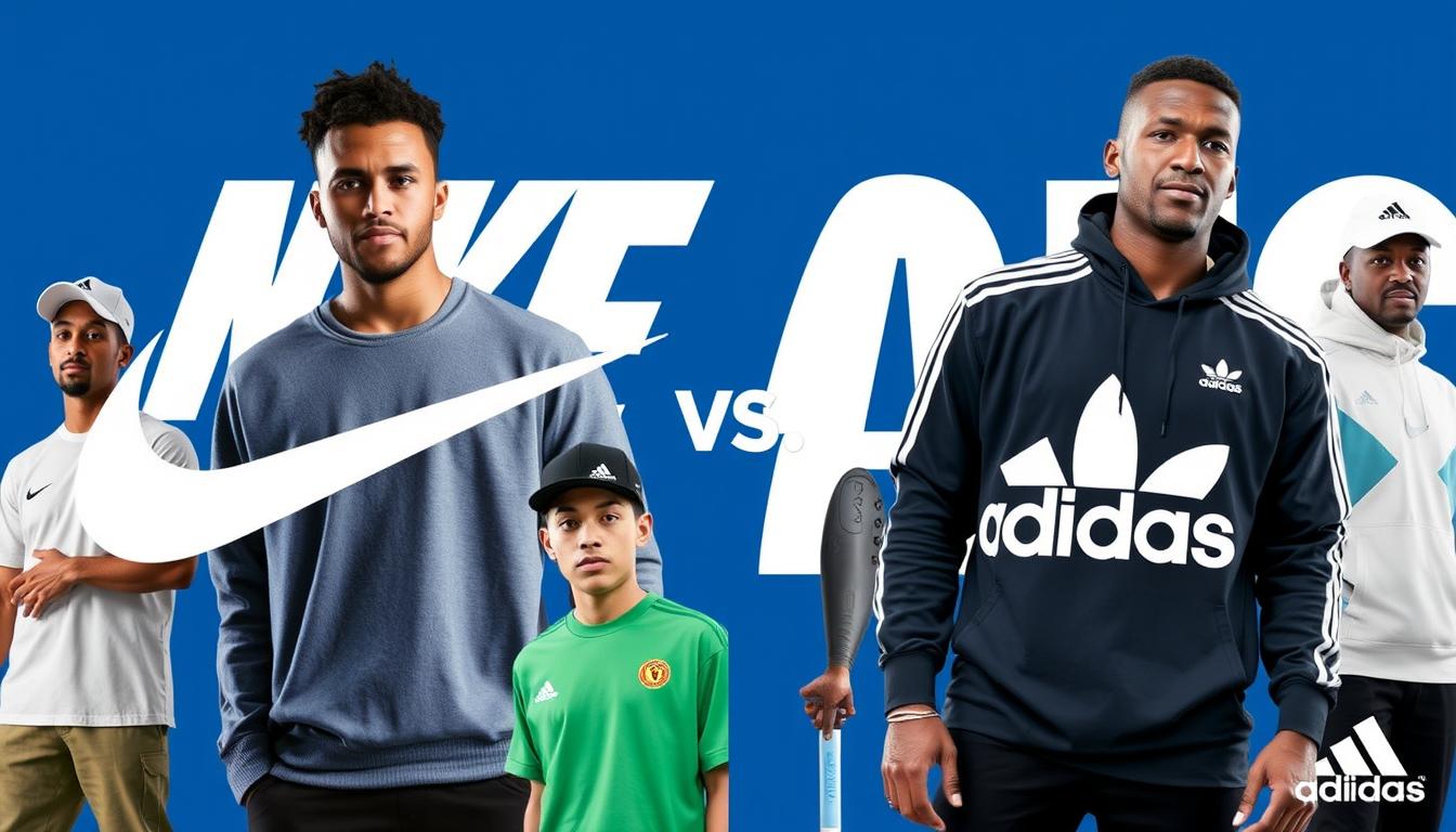 Nike and Adidas celebrity endorsement comparison in the sports fashion industry