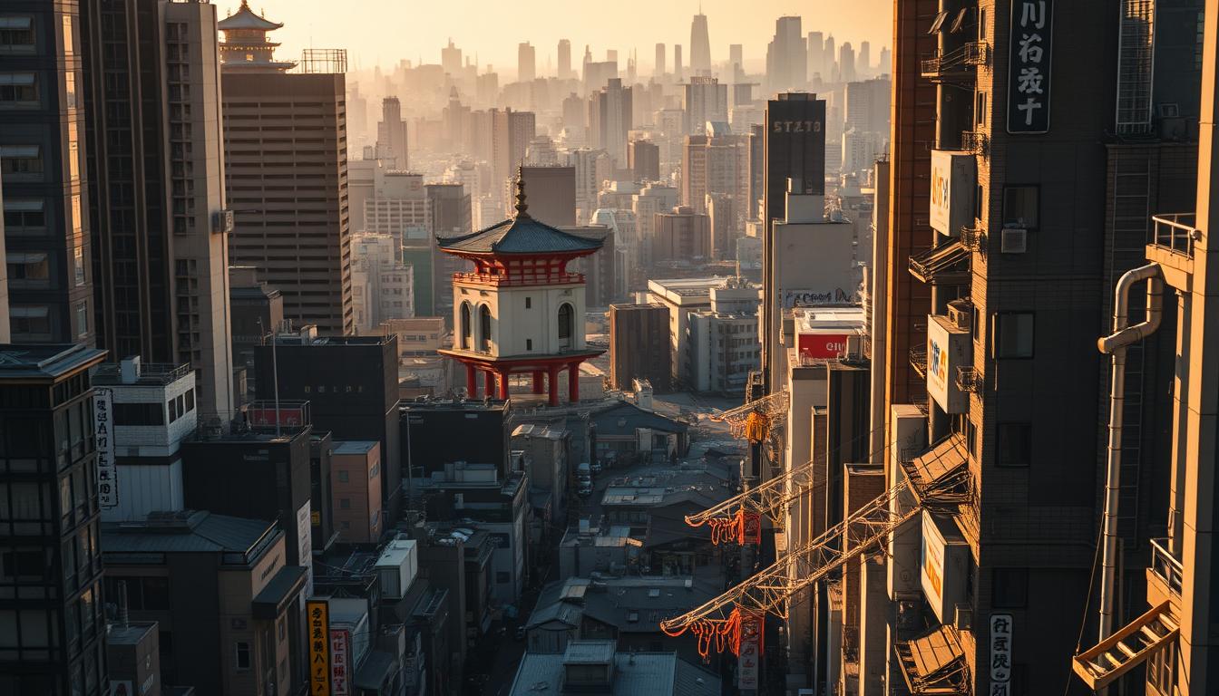 Tokyo urban density