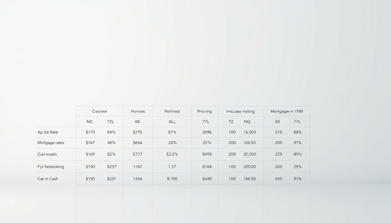 mortgage rates comparison