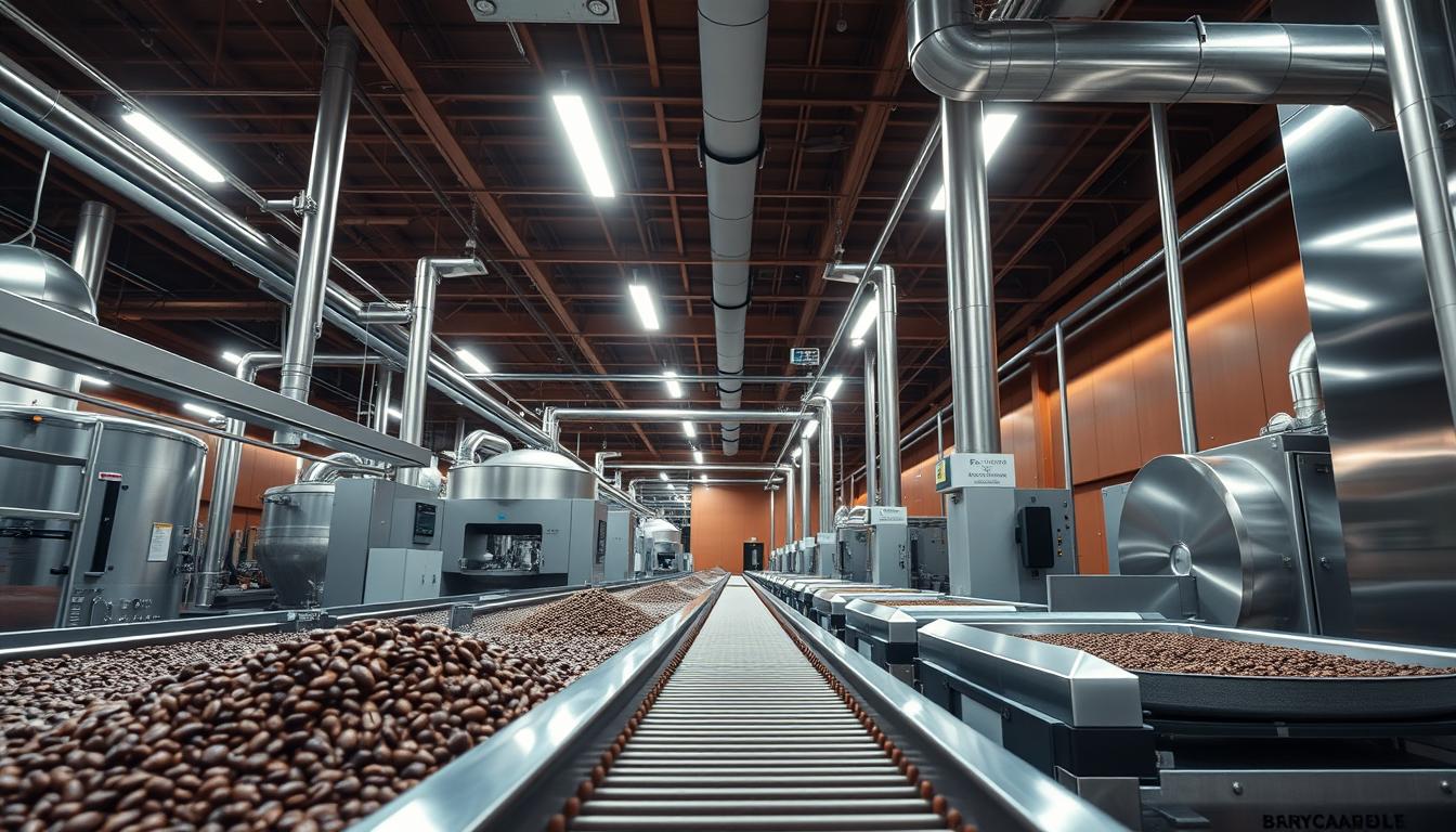 supply chain control chocolate production