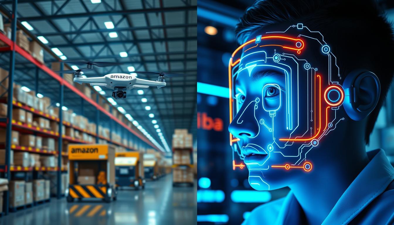 Amazon and Alibaba technology innovations comparison