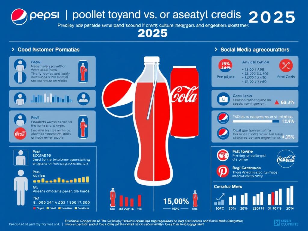 Brand loyalty comparison between Pepsi and Coca-Cola consumers in 2025