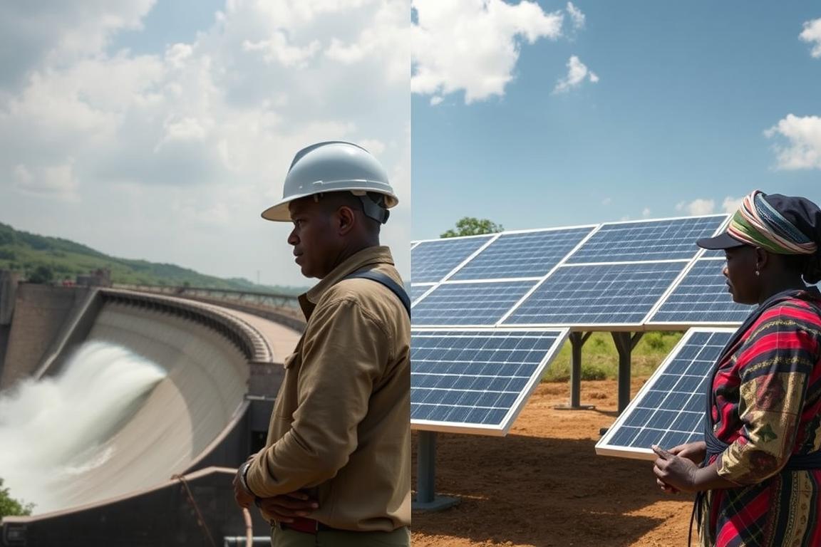 Comparison of French and British sustainable development projects in Africa