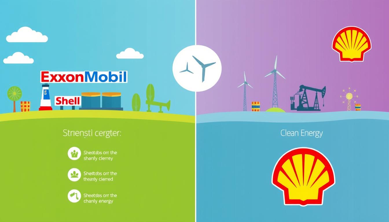 Conclusion comparing ExxonMobil and Shell's clean energy transition strategies Conclusion comparing ExxonMobil and Shell's clean energy transition strategies