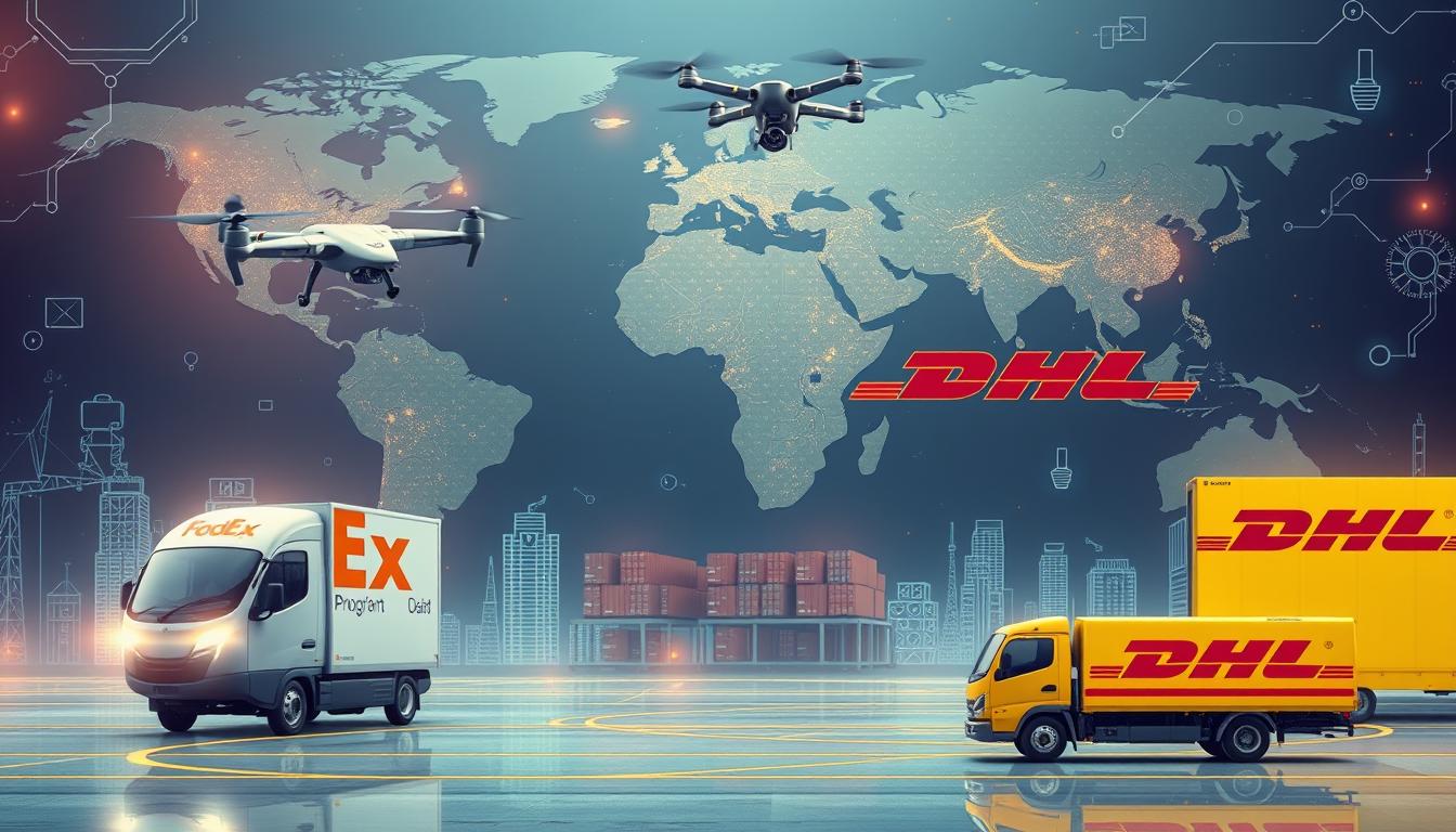 Future outlook for FedEx vs DHL faster shipping services showing innovation and challenges