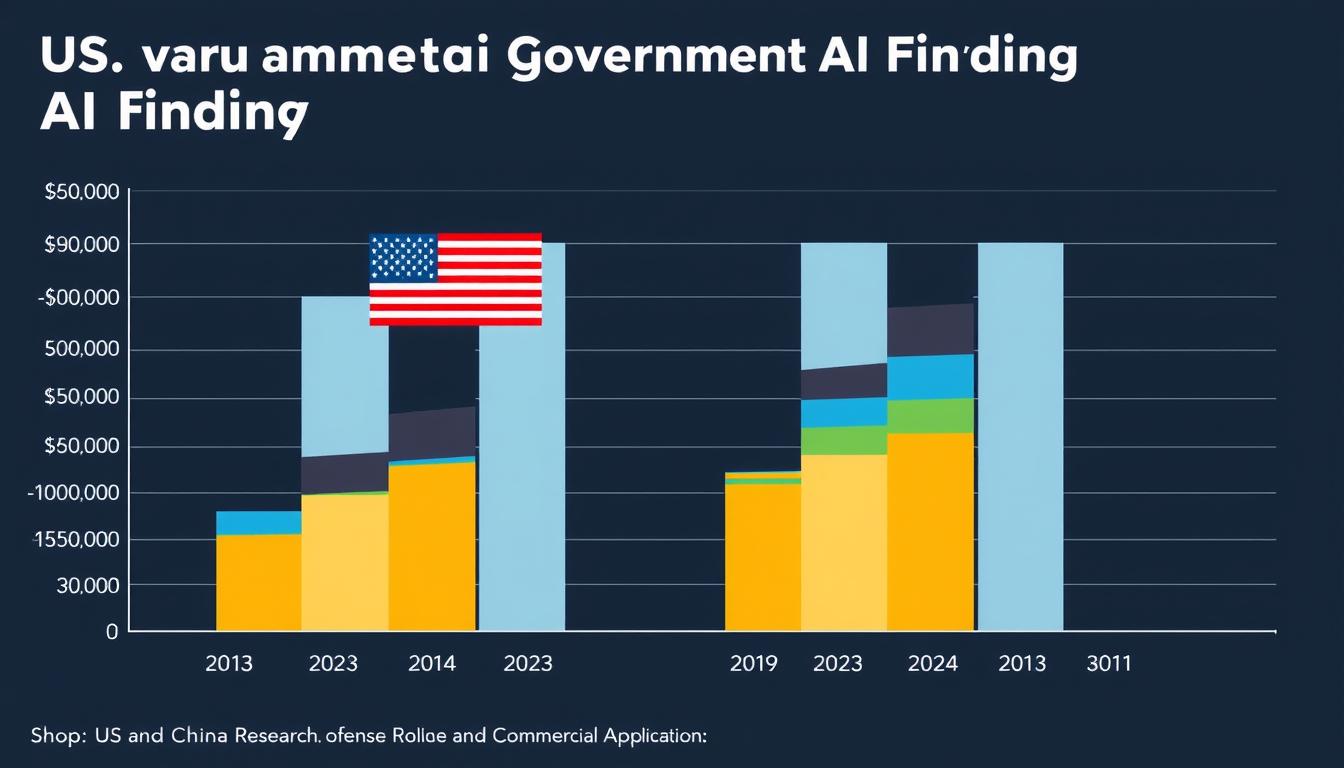 Government artificial intelligence funding comparison between US and China Government artificial intelligence funding comparison between US and China