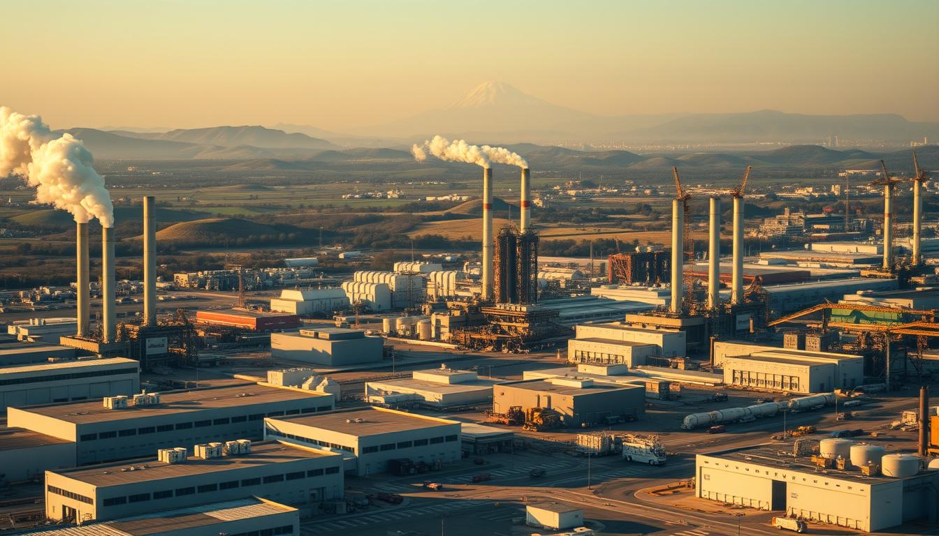 Japan industrial landscape