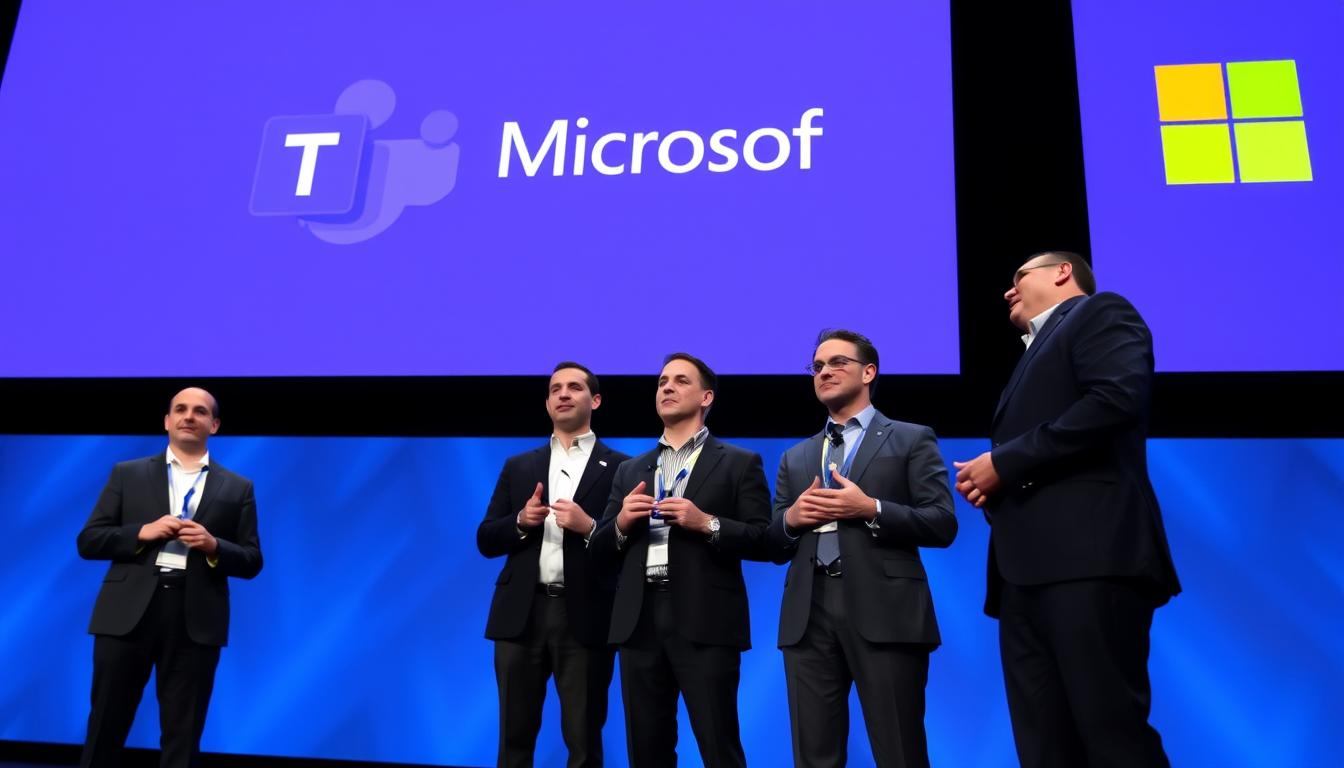 Microsoft Teams launch event with Microsoft executives Microsoft Teams launch event with Microsoft executives