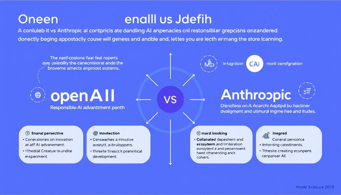 OpenAI vs Anthropic complementary approaches to advancing AI technology OpenAI vs Anthropic complementary approaches to advancing AI technology