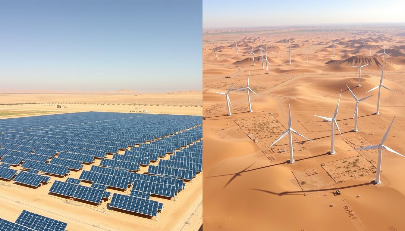 Renewable energy projects in Saudi Arabia contrasted with Iran's environmental challenges in the context of Iran vs Saudi Arabia global oil market influence Renewable energy projects in Saudi Arabia contrasted with Iran's environmental challenges in the context of Iran vs Saudi Arabia global oil market influence