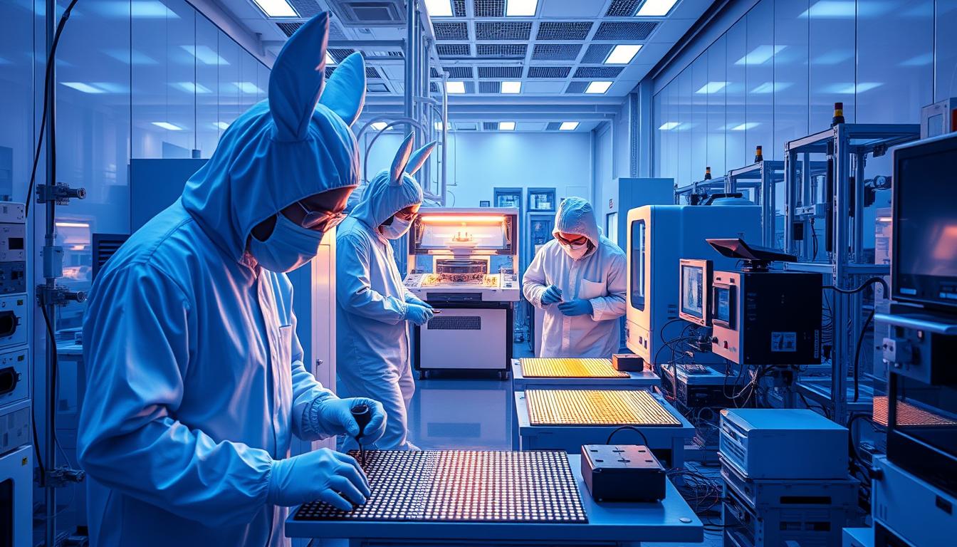 Research and development laboratories in semiconductor facilities Research and development laboratories in semiconductor facilities