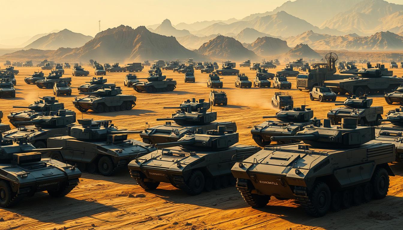 armored vehicles global deployment