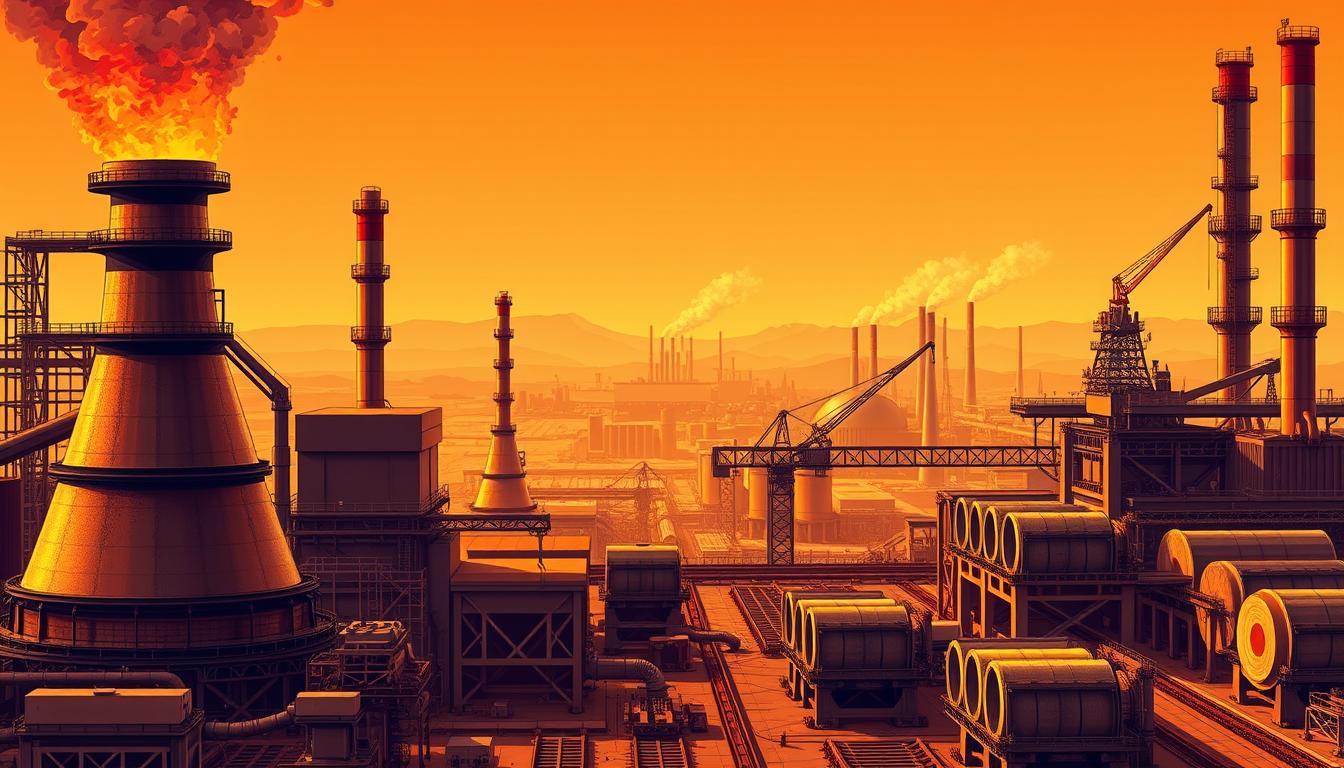 key steel production players