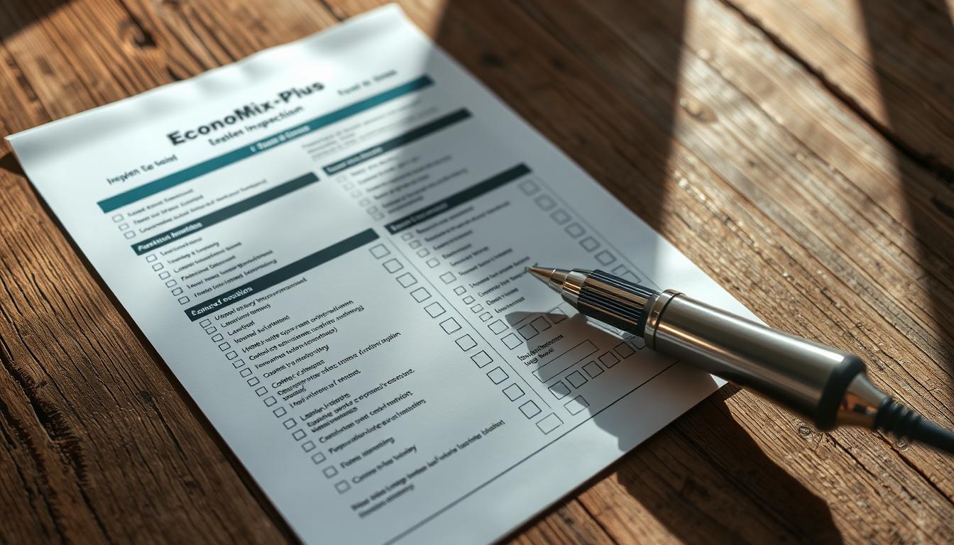 property inspection checklist