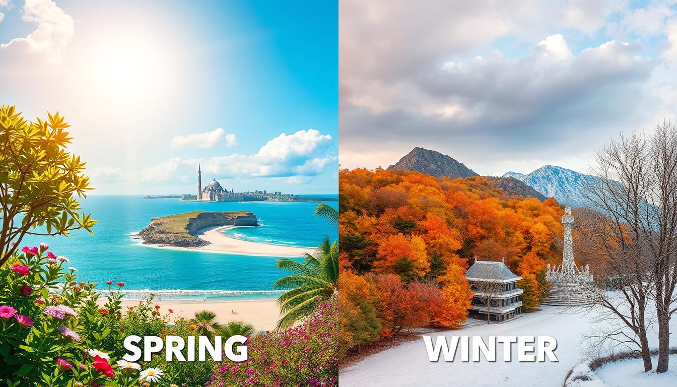 travel seasons comparison