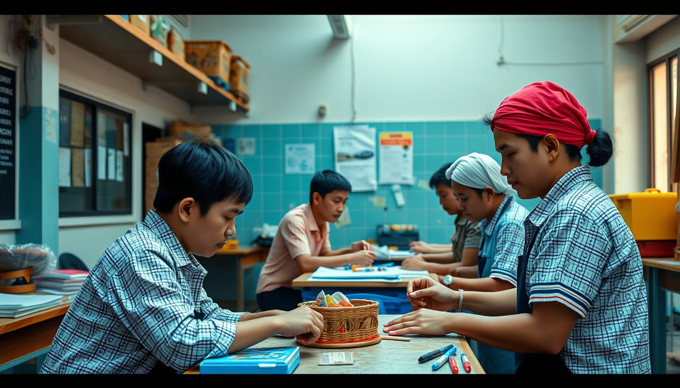 vocational education investment Malaysia Indonesia comparison